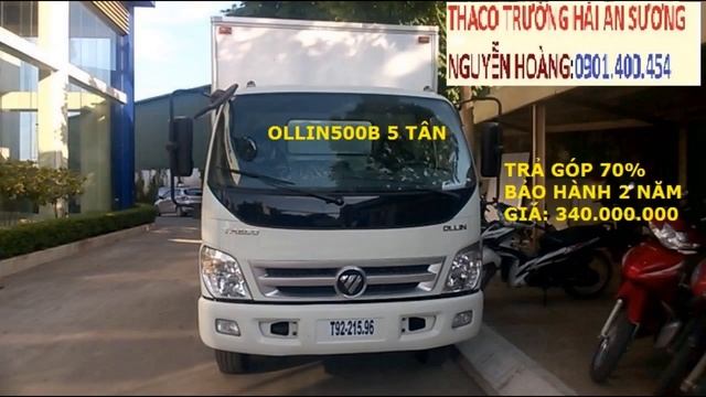XE TẢI 5 TẤN OLLIN 500B MỚI 100% TRẢ TRƯỚC CHỈ 150 TR ĐỒNG( 0901400454) смотреть онлайн