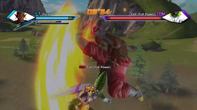 DB Xenoverse SOLO 82 HIT COMBO!