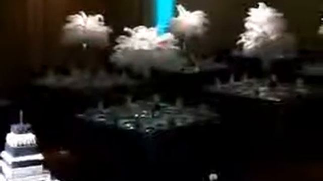 Оформление страусиными перьями смотреть онлайн