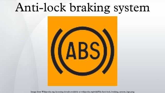 Anti-lock braking system смотреть онлайн