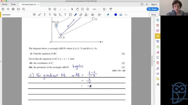 Live Lesson: AS Pure Mathematics P1 - Coordinate Geometry Past Paper Questions смотреть онлайн