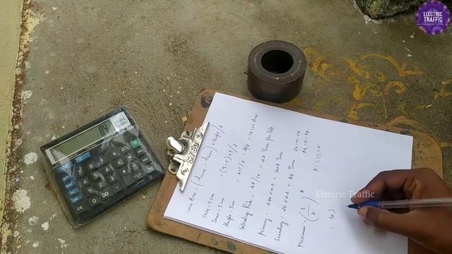 Toroidal Transformer Winding Calculation || Tamil || Electric Traffic