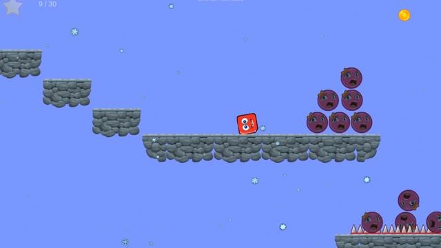 МУЛЬТИК про КРАСНЫЙ ШАРИК и Розовый Шар Девочка И Красный Квадрат - Red Ball! 6