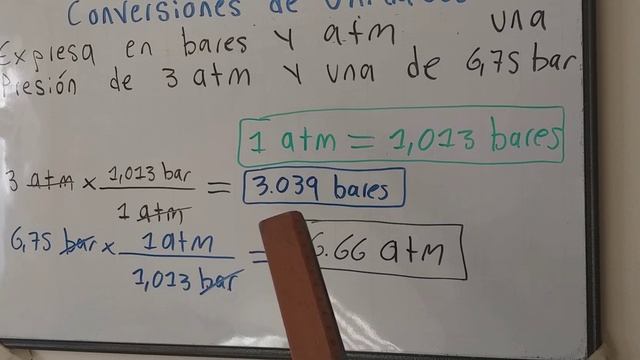 Convertir de Atm a Bares y Viceversa ● Ejercicio 2 ■ Conversiones de Unidades. смотреть онлайн