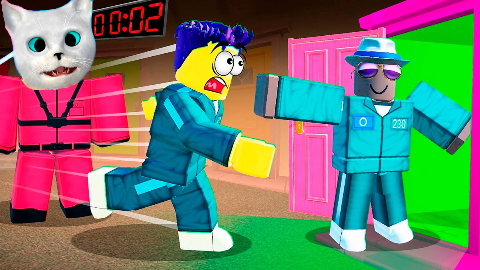 ИГРАЮ В ИГРУ В КАЛЬМАРА 2 в Roblox / РОБЛОКС Котенок Кронос смотреть онлайн