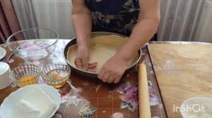 Творожная ватрушка по просьбе подписчиков.