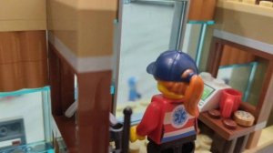 Lego горнолыжный курорт лего анимация