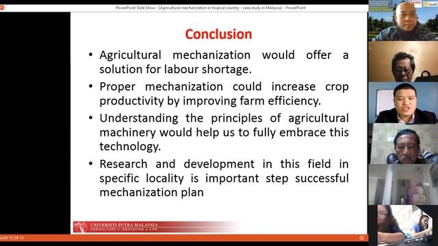 Agricultural Engineering International Guest Lecture: Prof. Dr Nazmi Mat Nawi (UPM-Malaysia) смотреть онлайн