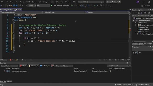 How to generate Fibonacci Series in c++|Most Asked Questions смотреть онлайн