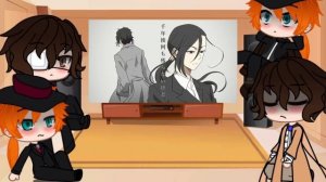 Soukoku Reacts to TikToks and AMVs|Gacha Club|Bungo Stray Dogs AU|Ft. Beast|Part 3