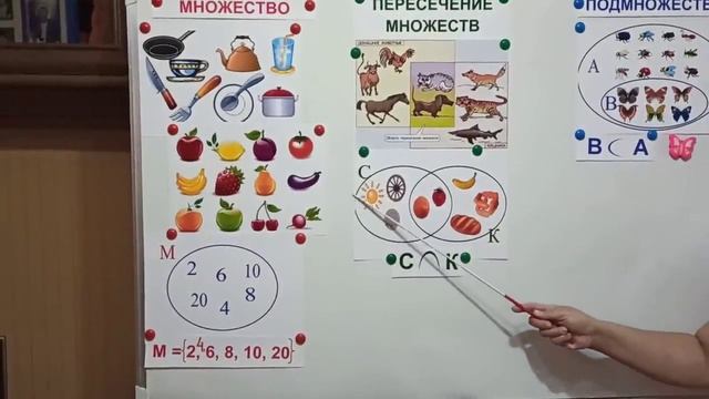 пересечение множеств класс.3
