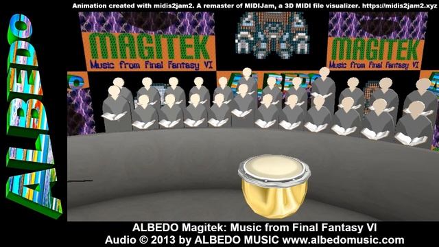 midis2jam2. Terra Final Fantasy VI. ALBEDO Magitek. Midi Jam. смотреть онлайн