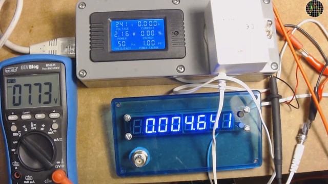 PLJ-8LED (clone) frequency counter: useful - but has issues смотреть онлайн