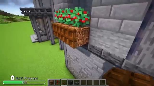 Майнкрафт постройка