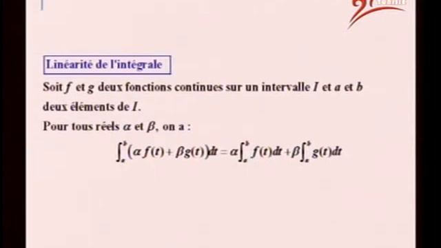 3 EXERCICES- LE CALCUL INTEGRAL