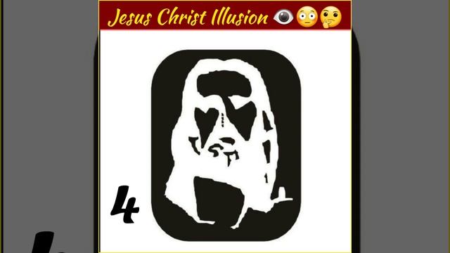 Optical Illusion of Jesus's Christ Image |😯😅 #shorts смотреть онлайн