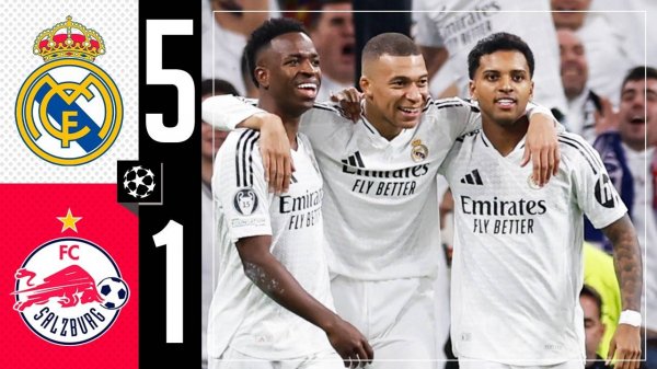 HIGHLIGHTS | Real Madrid 5-1 Salzburg