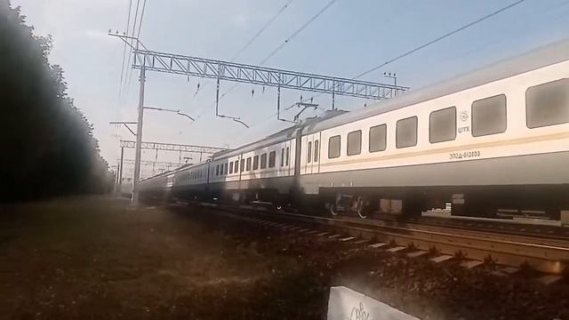 Электропоезд ЭП2Д-0138 сообщением Перово - Ипподром смотреть онлайн
