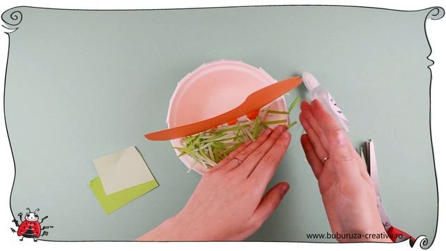 Cum sa faci o gainusa creatie 🐣🐔🐓 how to make a chicken craft смотреть онлайн