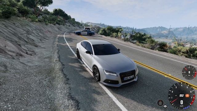 Audi RS7 (2013-2017) in BeamNG #543 смотреть онлайн