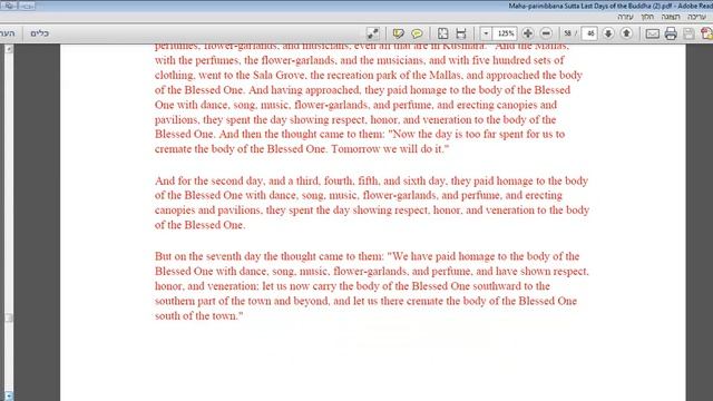 Maha-parinibbana Sutta - Last Days of the Buddha/ PART3 смотреть онлайн