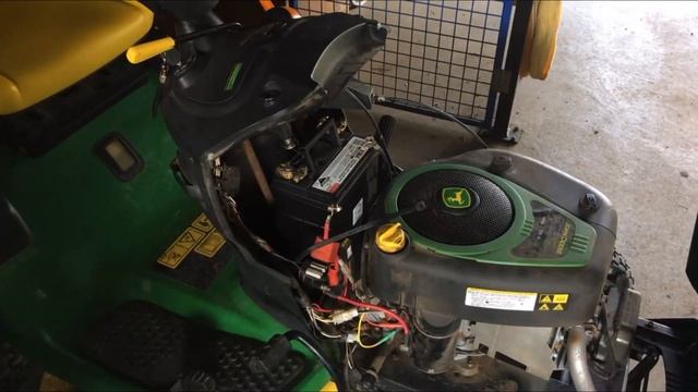 No Crank, No start, John Deere Mower, Lawn Tractor D110 смотреть онлайн