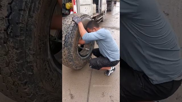 Auman Truck Tire Replacement смотреть онлайн