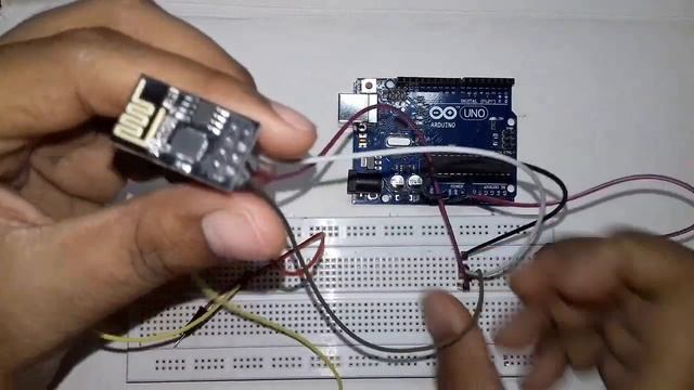 ESP-01 with Arduino UNO | Basic AT Cammands Testing смотреть онлайн