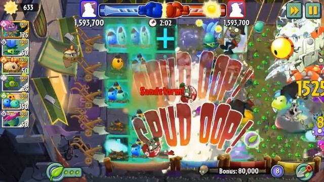 Арена PvZ2, 155-я неделя, 7-ой уровень растений, только базовые, 9 911 100 очков смотреть онлайн