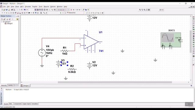 18CSL37 ADE Laboratory Part A-3 simulation of Schmitt Trigger смотреть онлайн