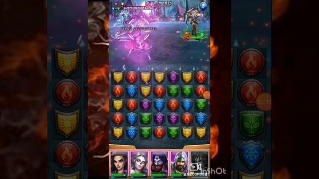Бой против самой сильной КО Empires Puzzles смотреть онлайн