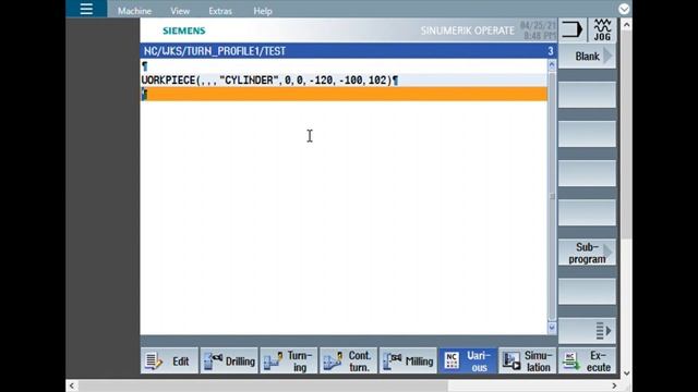 Stock removal cycle in Siemens | Cycle952 | Turning Cycle | CNC-Learning | Rajeev Sreedharan смотреть онлайн