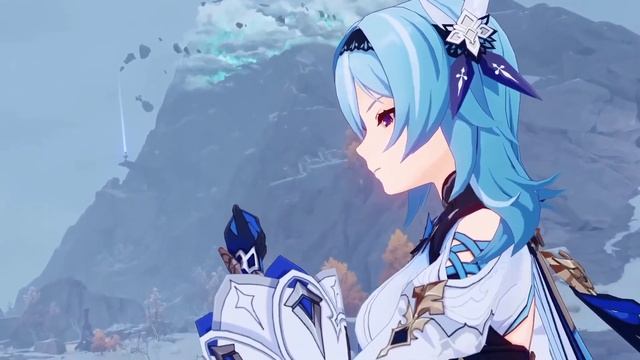 Albedo VS Eula and Bennett - Shadows Amidst Snowstorms | Genshin Impact 2.3 смотреть онлайн