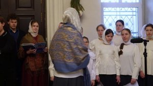 Концерт хора преп. Иоанна Дамаскина в Никольском храме с. Макарово 12 января 2025 г.