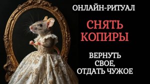 УБРАТЬ КОПИРЫ ОНЛАЙН-РИТУАЛ ЧИСТКА С ОБРАТКОЙ