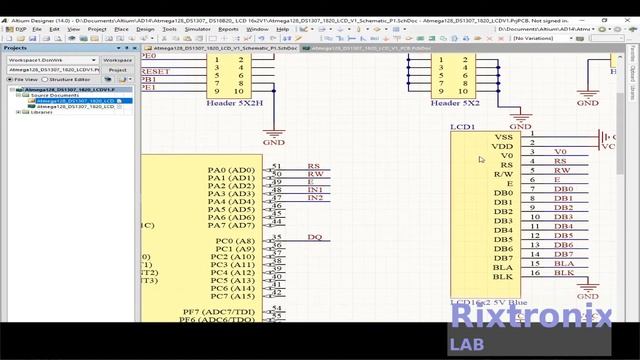 Tutorial Altium design PCB Clock DS1307 18B20 Pt 58 смотреть онлайн