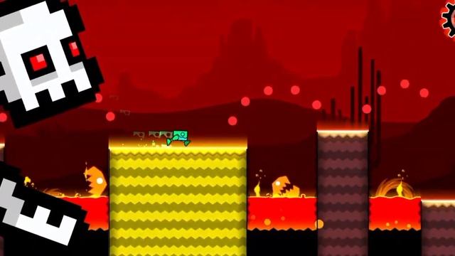 Geometry Dash прохождение уровня