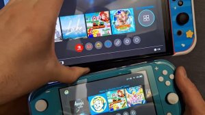 Nintendo switch lite vs oled