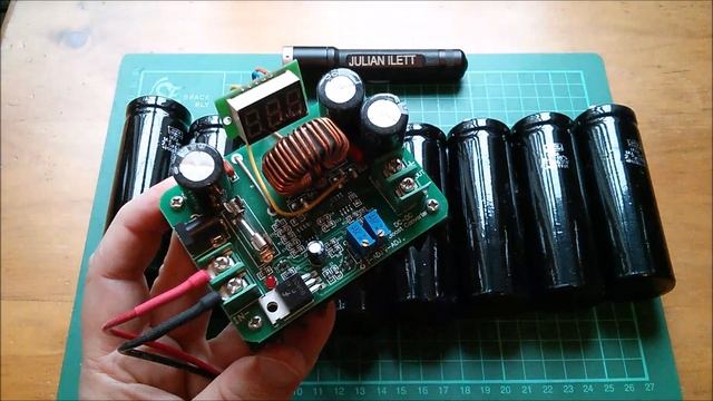 Supercapacitor Powered 100W LED Flashlight Project - Viability