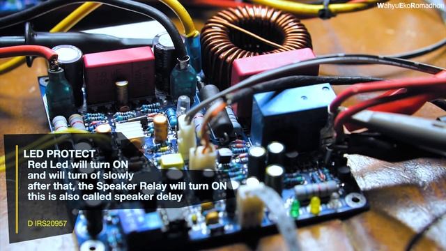 Power Ampli CLASS-D VIRAL!!! IRS20957 High-Performance Amplifier