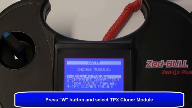 Cloning 4D transponder using Zed-BULL & TPX Cloner Module смотреть онлайн