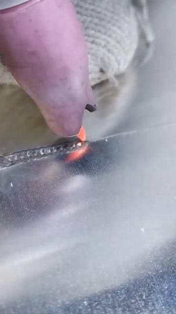 1.0mm pure aluminum welding, high strength, no deformation of plate смотреть онлайн