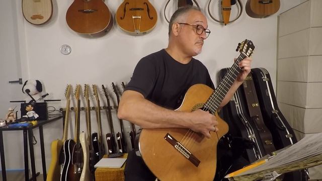 J.S.Bach Air on a G String for Classical Guitar - Orchestral Suite No. 3 in D major смотреть онлайн