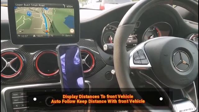 GLA 45 AMG retrofit Distronic Plus & Blind spot Assist . смотреть онлайн