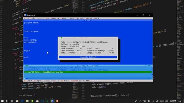 التعليقات في لغة باسكال comments in pascal смотреть онлайн