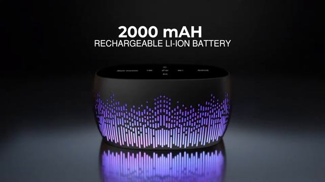Jack Martin Blink ! Portable LED Bluetooth Speaker with Built-in Mic, AUX and Full Touch смотреть онлайн