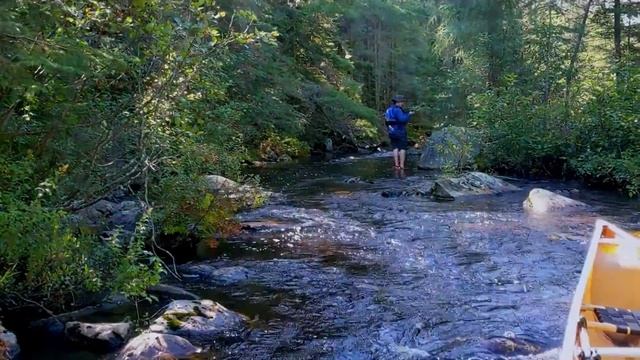 Algonquin Backcountry - Big Trout Loop - Tandem Canoe Trip - Day 2 смотреть онлайн