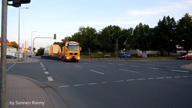Bohnet Schwertransport - 250t Generator Siemens Erfurt