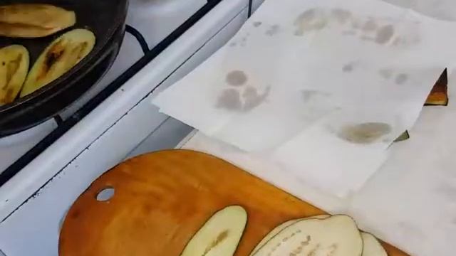 Рулет из баклажанов/Баялдыдан рулет/Рулет хрустящий/Тёщин язык