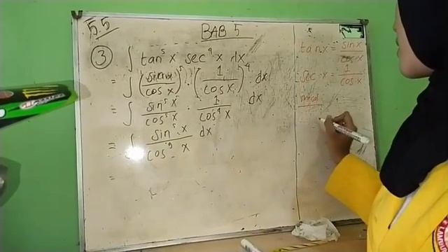 Integrasi Tan dan Sec Berpangkat Lat 5.5 no 1-3 смотреть онлайн